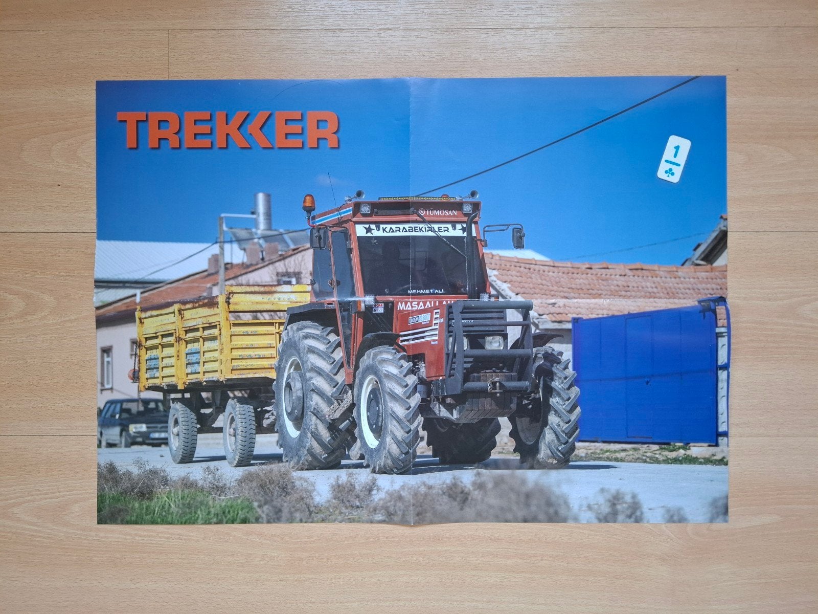 posters uit het blad Trekker, Ophalen of Verzenden, Zo goed als nieuw, A1 t/m A3, Overige onderwerpen