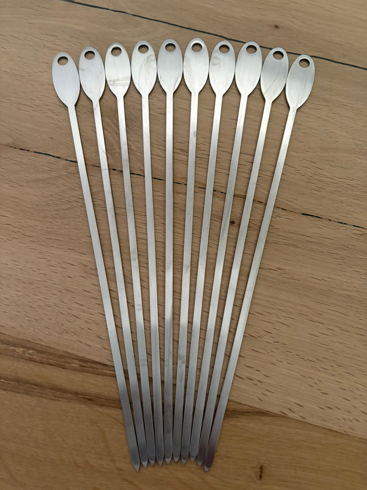 Rvs BBQ spiesen, Ophalen of Verzenden, Nieuw
