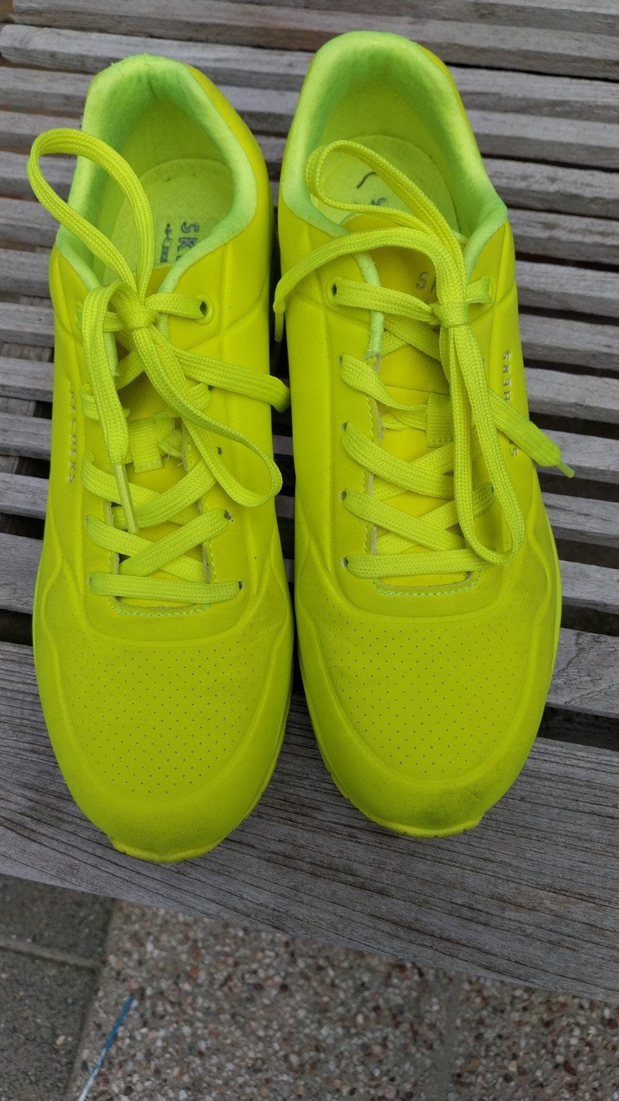Skechers Sneakers Neon Geel  maat 40, Skechers, Geel, Ophalen of Verzenden, Sneakers of Gympen
