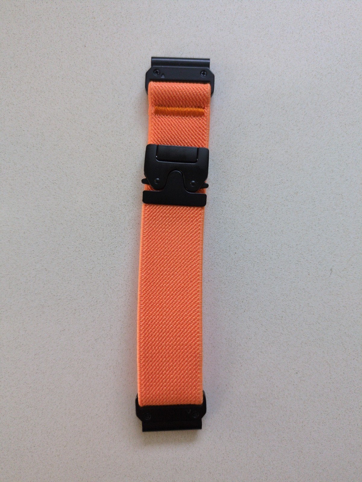 Garmin quick dit QF 22mm oranje parachute nylon, Ophalen of Verzenden, Nieuw, Oranje, Android