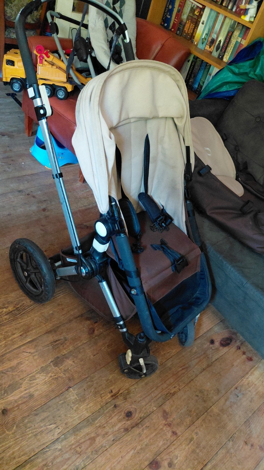 3 in 1 kinderwagen Buoabo Cameleon, Ophalen, Gebruikt, Overige merken, Verstelbare rugleuning