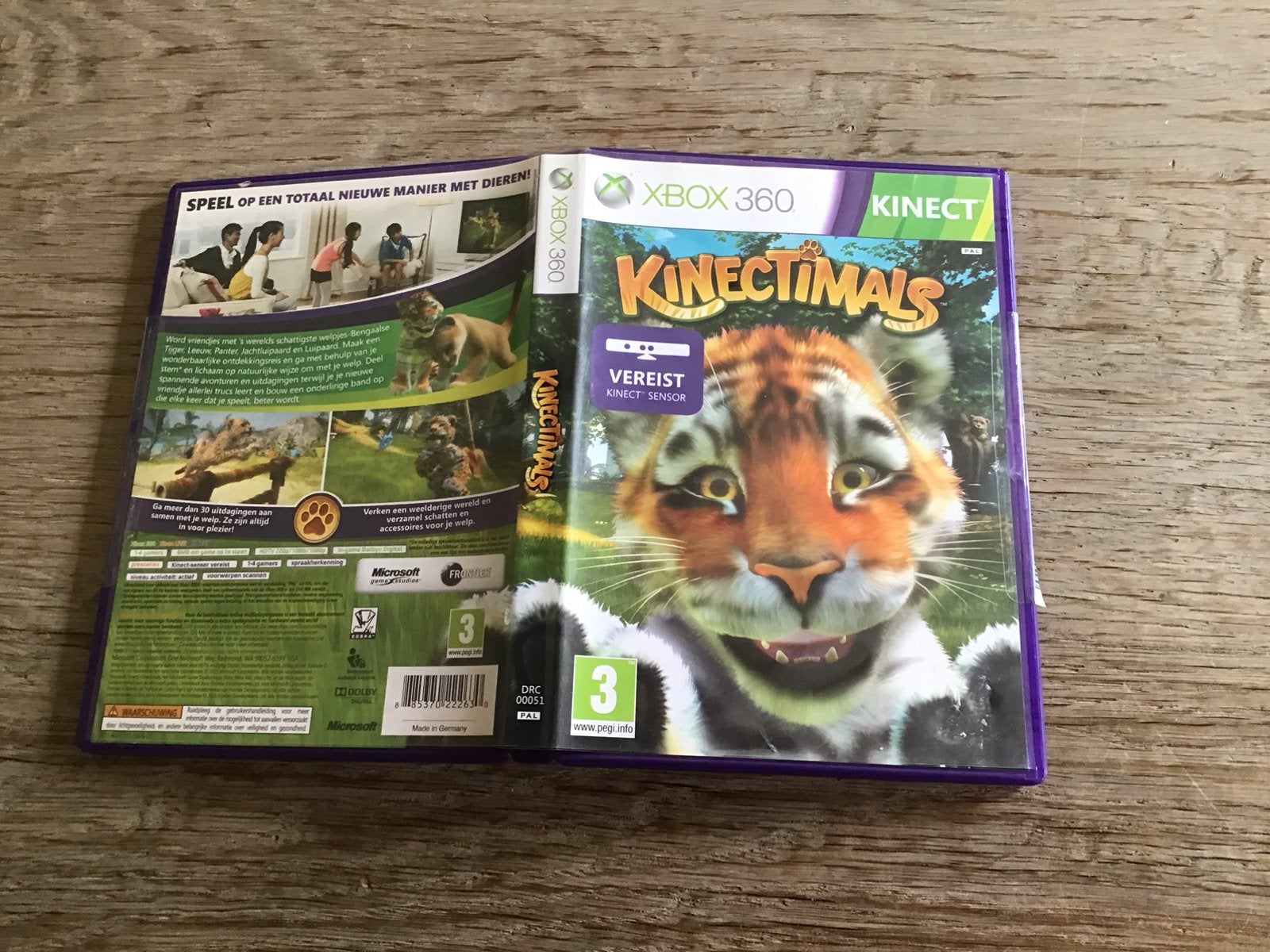 Kinectimals, Xbox360, Spelcomputers en Games, Overige genres, 1 speler, Ophalen of Verzenden, Zo goed als nieuw