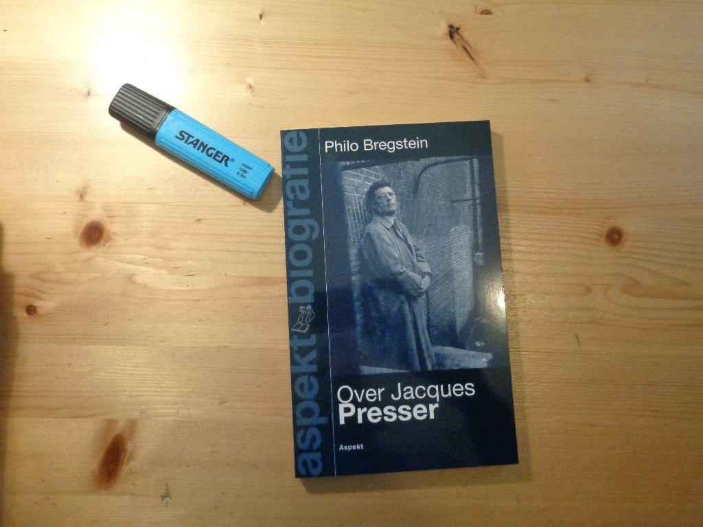 Philo Bregstein - Jacques Presser, Boeken, Ophalen, Zo goed als nieuw, Philo Bregstein, Politiek