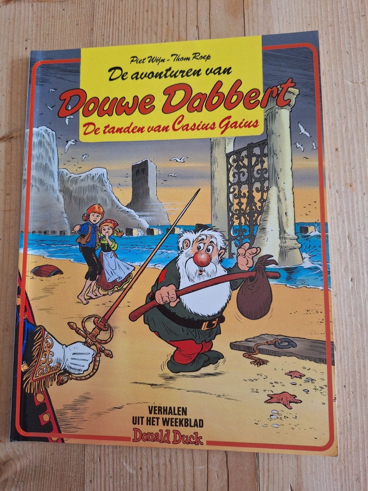 douwe dabbert. de tanden van Casius Gaius, Boeken, Eén stripboek, Ophalen of Verzenden
