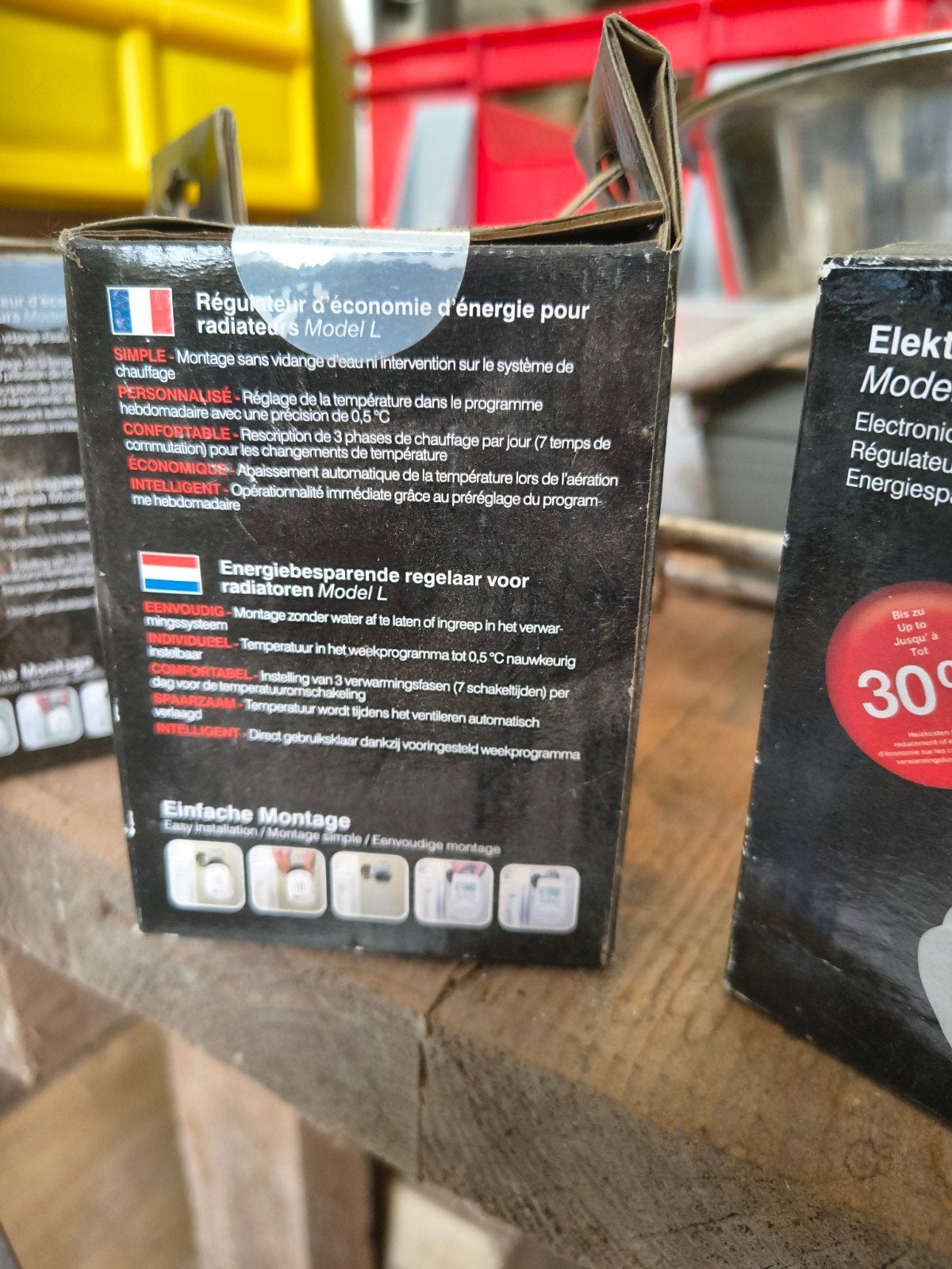 Elektronische radiatorthermostaat Model L, Ophalen of Verzenden, Slimme thermostaat, Nieuw
