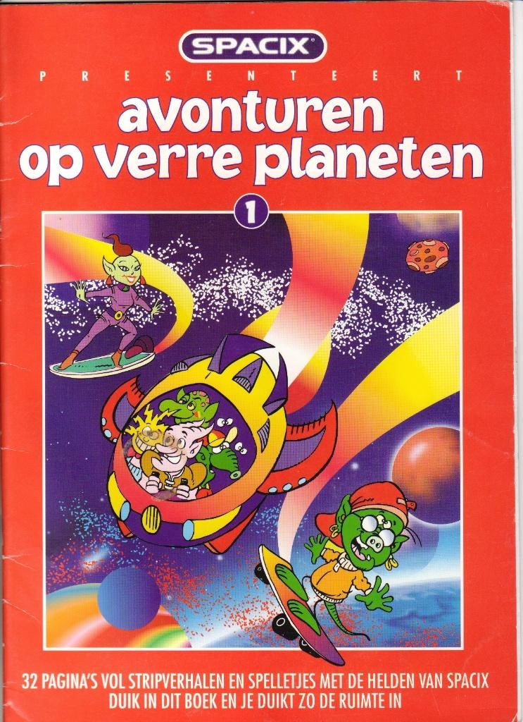 Spacix - Avonturen op verre Planeten - Reclame Mars BV, Ophalen of Verzenden