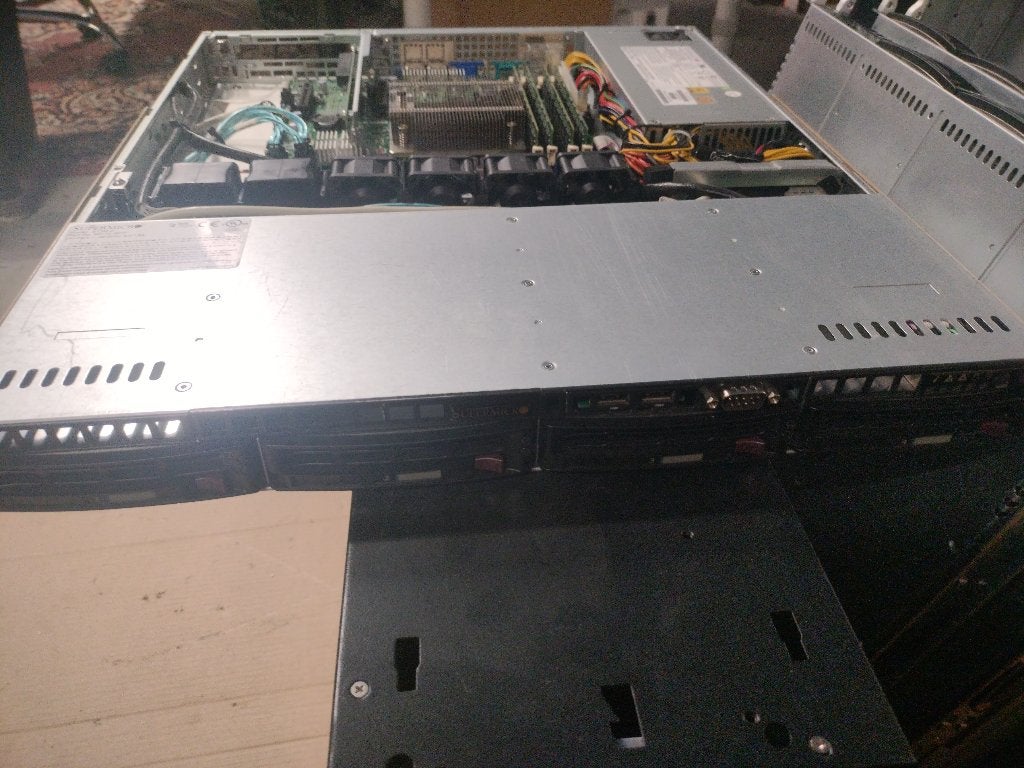 Supermicro 813M-3 | E3-1240 V2 | 32GB, Computers en Software, Servers, Ophalen, Gebruikt, 32 GB, Hot swappable onderdelen