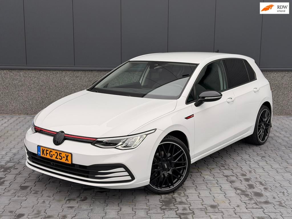 Volkswagen Golf 1.5 eTSI GTI 19'' CarPlay Sfeer Navi ACC Key, Auto's, Stof, 4 cilinders, Wit, Bedrijf