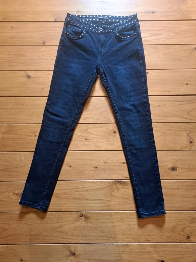 Toxik jeans maat 40/L, Maat 38/40 (M), Blauw, Ophalen of Verzenden, Zo goed als nieuw
