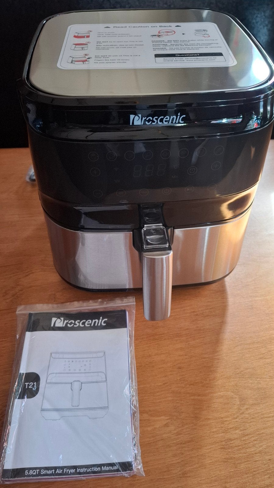 Proscenic Airfryer T21 met app besturing