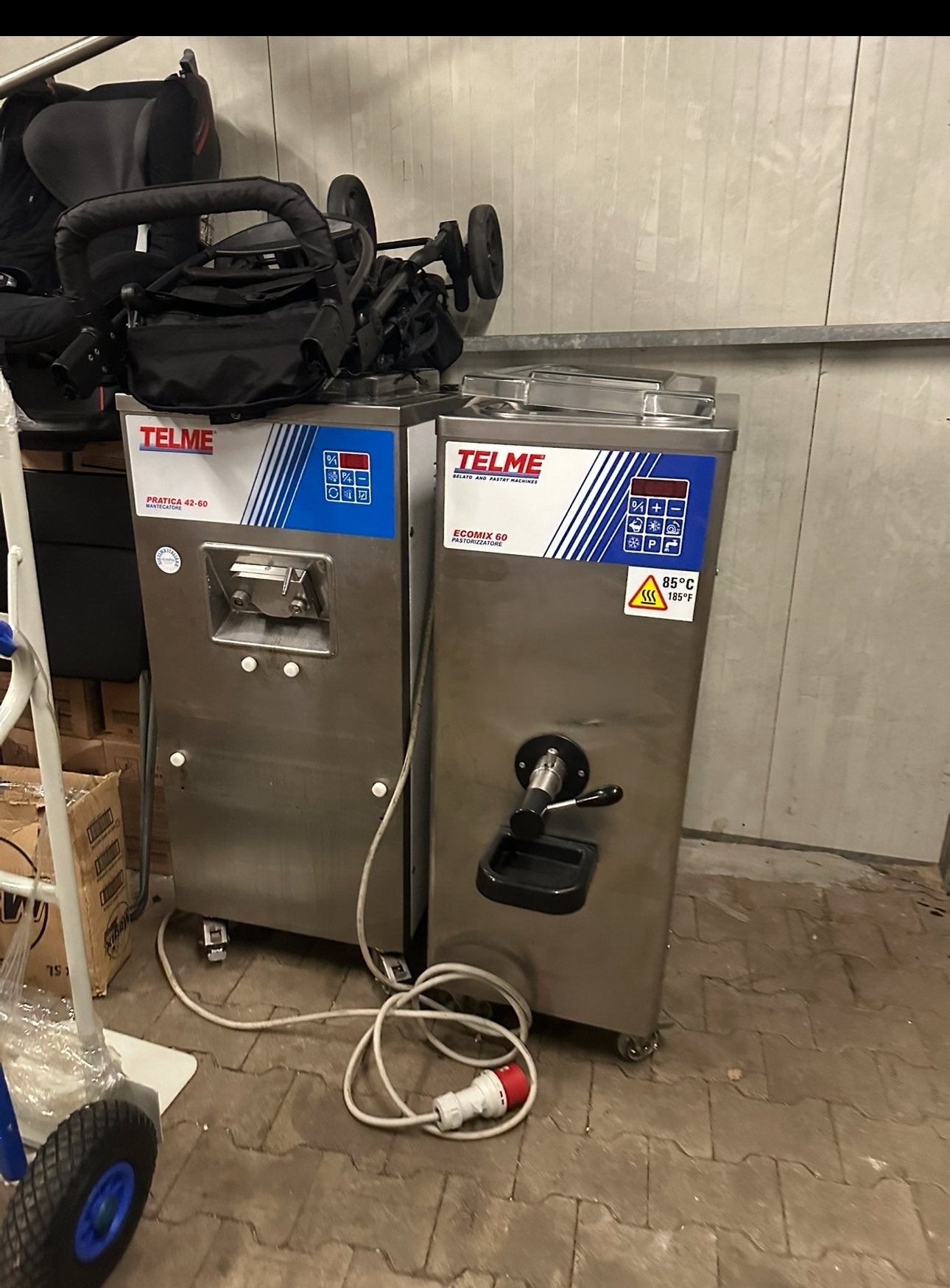 Telme pasteuriseur ecomix 60 liter, Ophalen, Gebruikt, Koelen en Vriezen