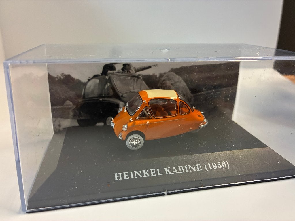 27337: Heinkel Kabine - 1956 - Atlas 1:43, Auto, Ophalen of Verzenden, Zo goed als nieuw, Bachsatztstr. 54 D 72131 Ofterdingen, Germany