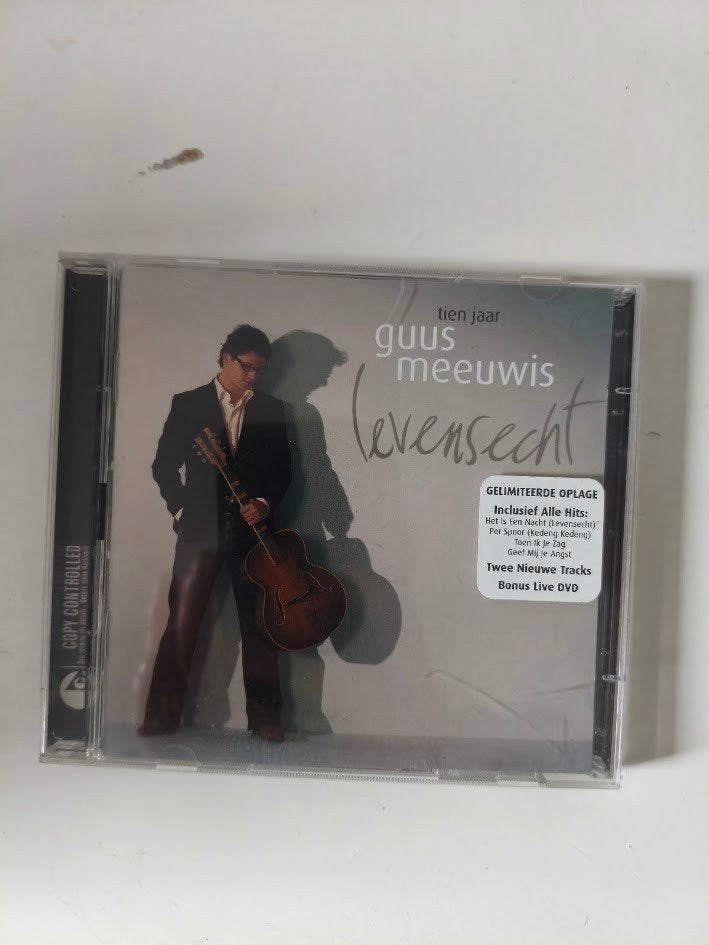 Tien jaar Guus Meeuwis – Levensecht CD, Cd's en Dvd's, Ophalen of Verzenden, Gebruikt, Levenslied of Smartlap