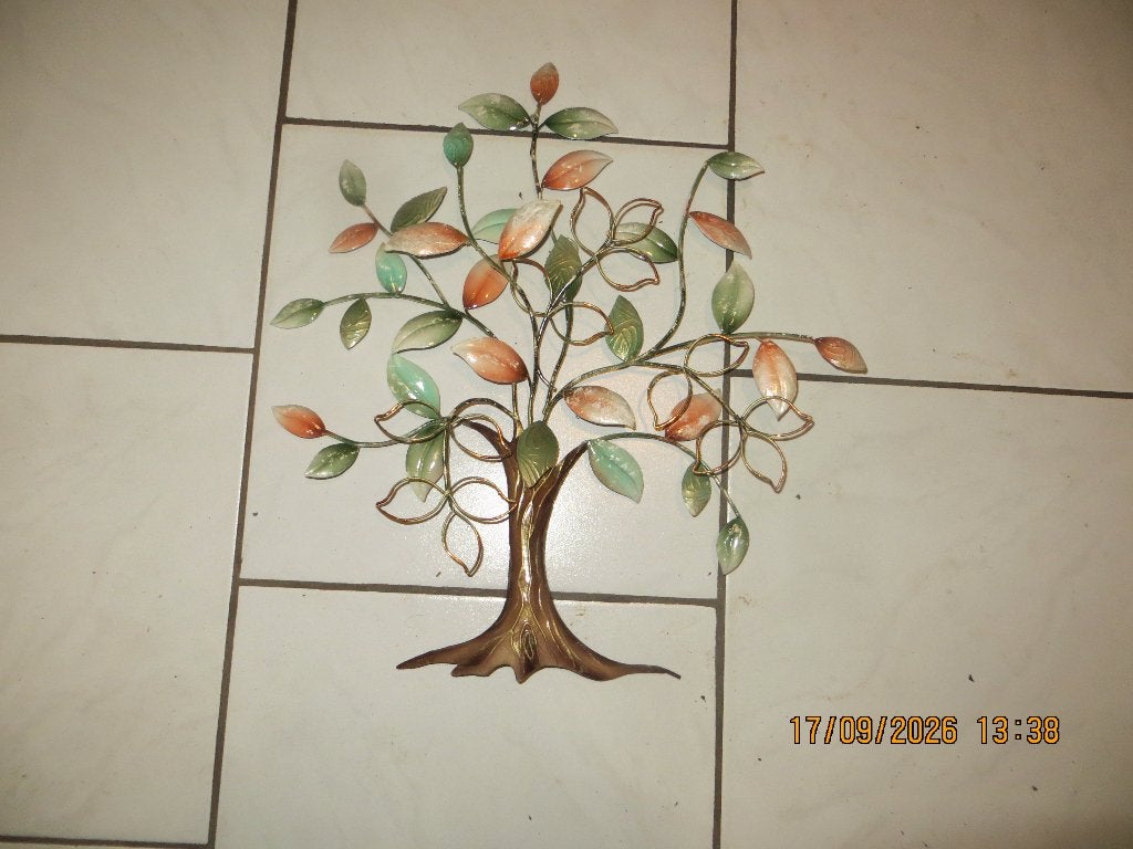 metalen stamboom, 42 cm, Nieuw, Ophalen of Verzenden, Metaal