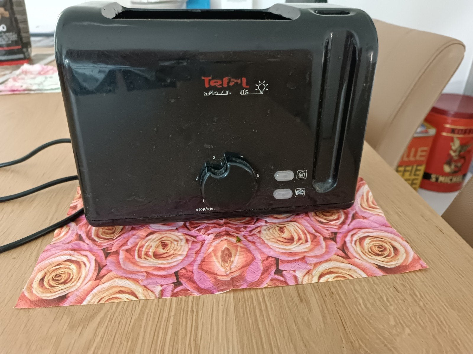 tefal broodrooster, Witgoed en Apparatuur, Ophalen of Verzenden, Zo goed als nieuw