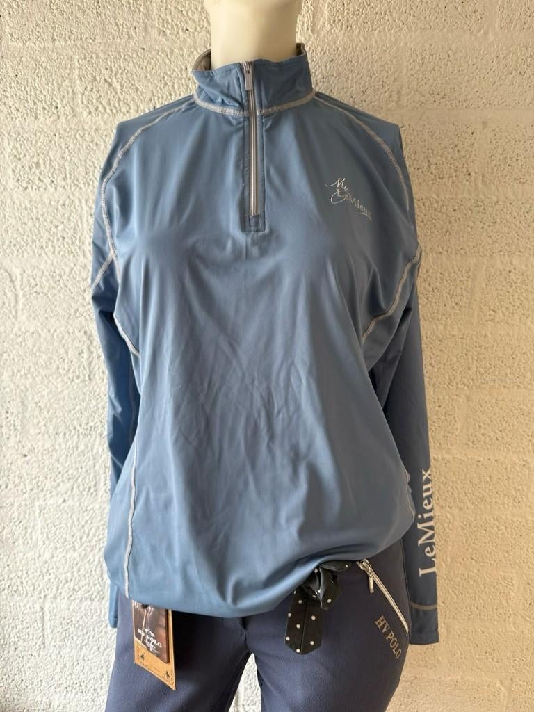 Lemieux trainingstop blauw 42, Gebruikt, Dressuur, Ophalen of Verzenden, Dames