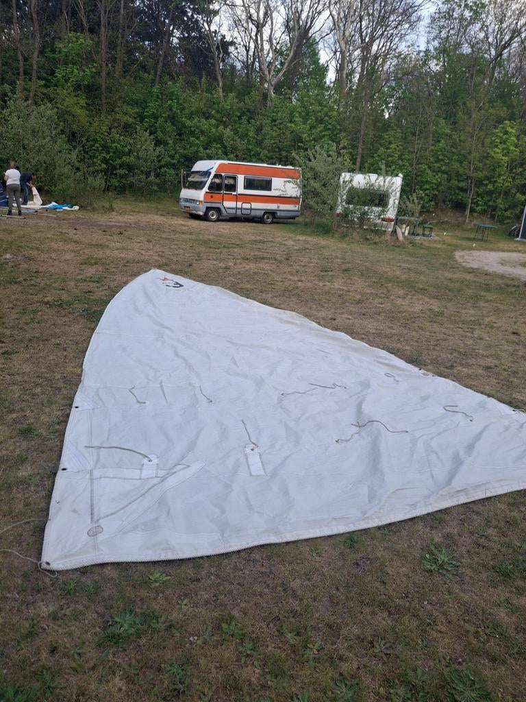 Grootzeil, 6 meter of meer, Gebruikt, Grootzeil, 15 tot 30 m²