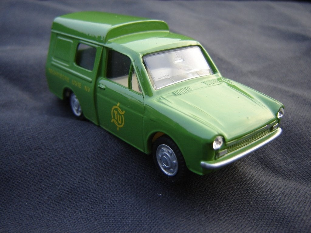 Daf 33 Bestel Technische Unie – Lion Car 1:43, Ophalen of Verzenden, Zo goed als nieuw, Auto, Overige merken