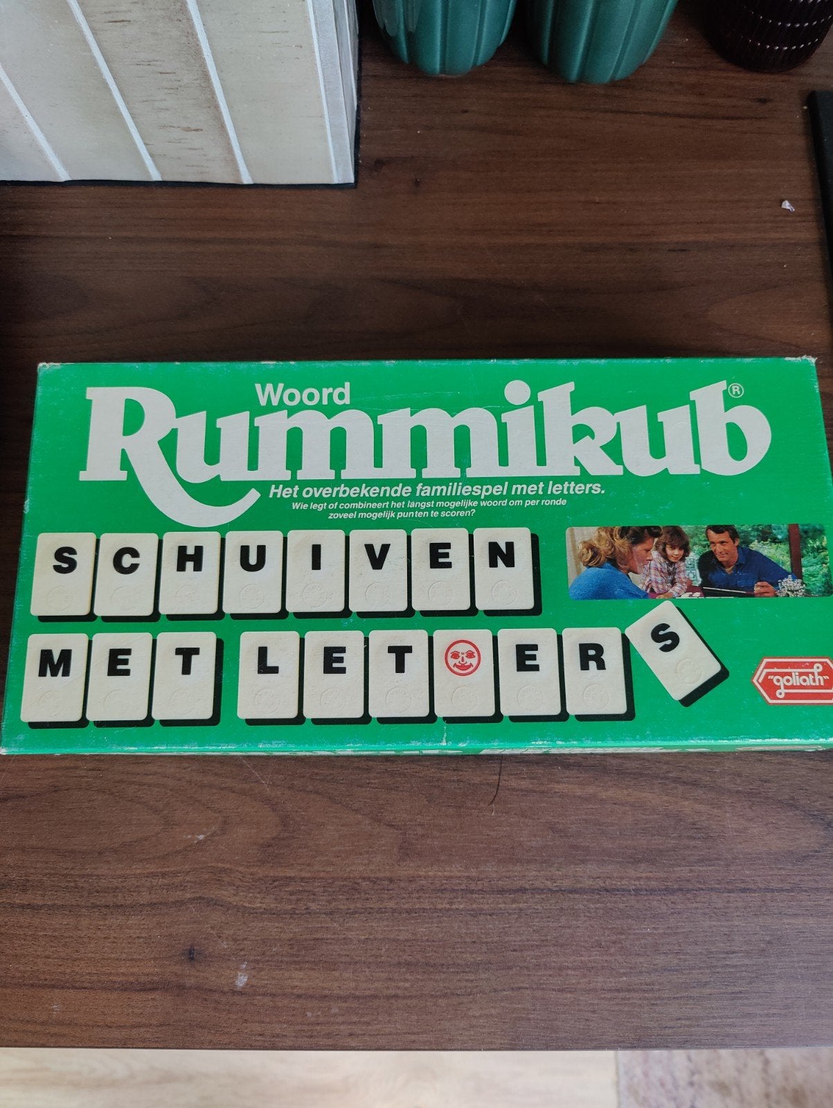 Woord Rummikub - Het overbekende familiespel met letters, Drie of vier spelers, Ophalen, Gebruikt, Goliath