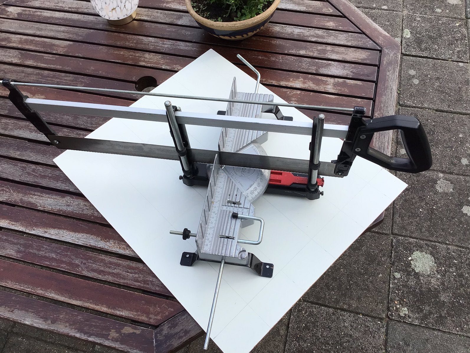 Handverstekzaag Merk Nobex Proman PRM-110, Ophalen, Minder dan 30 mm, Gebruikt, Overige typen