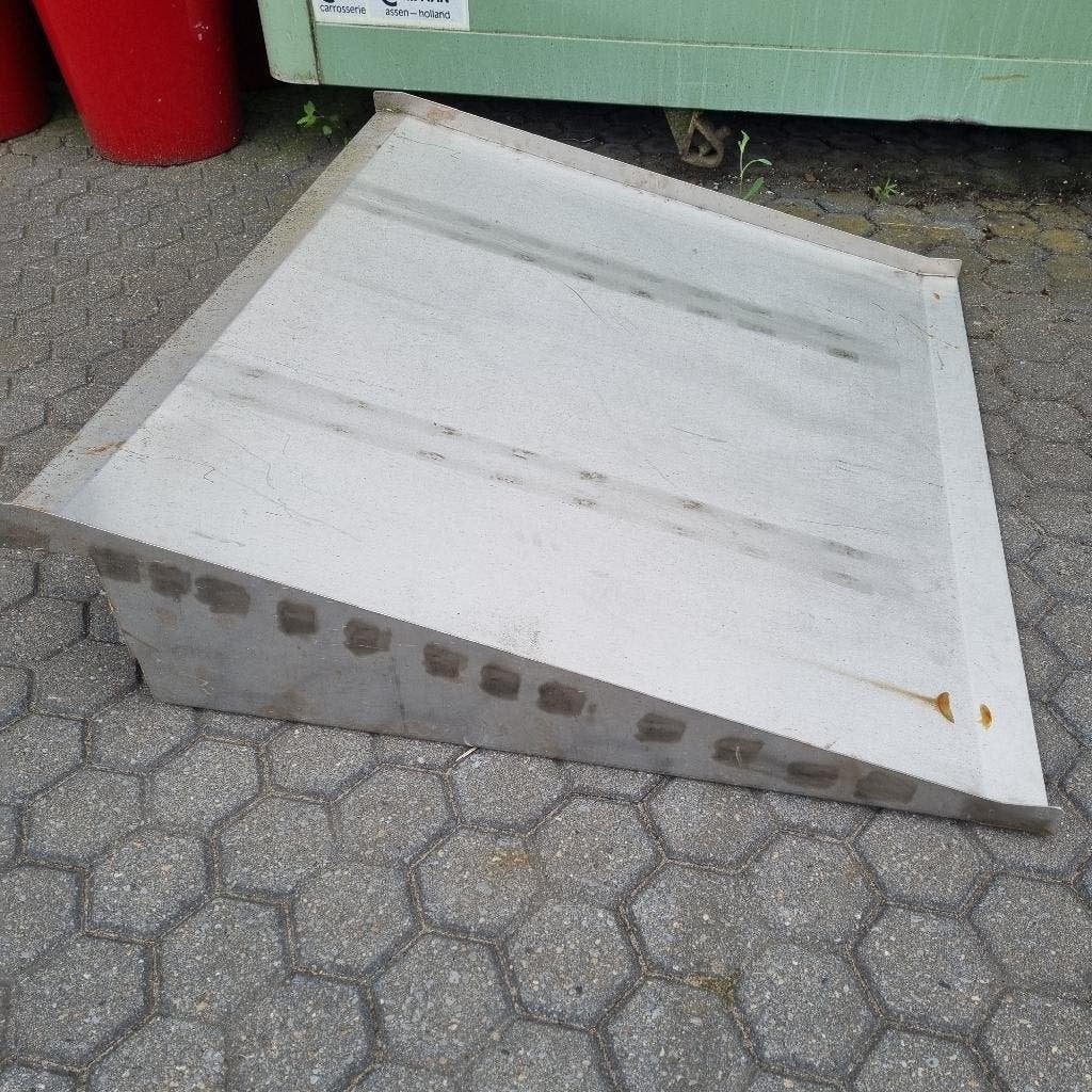RVS Metalen oprij plaat, Doe-het-zelf en Verbouw, Metalen, Ophalen, Gebruikt, Overige metalen