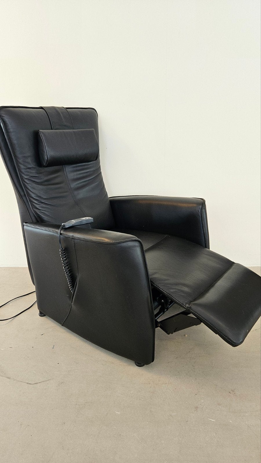 Prominent sta op fauteuil voor 525,- euro Zitgemak joure, Ophalen of Verzenden, 75 tot 100 cm, Leer, 50 tot 75 cm