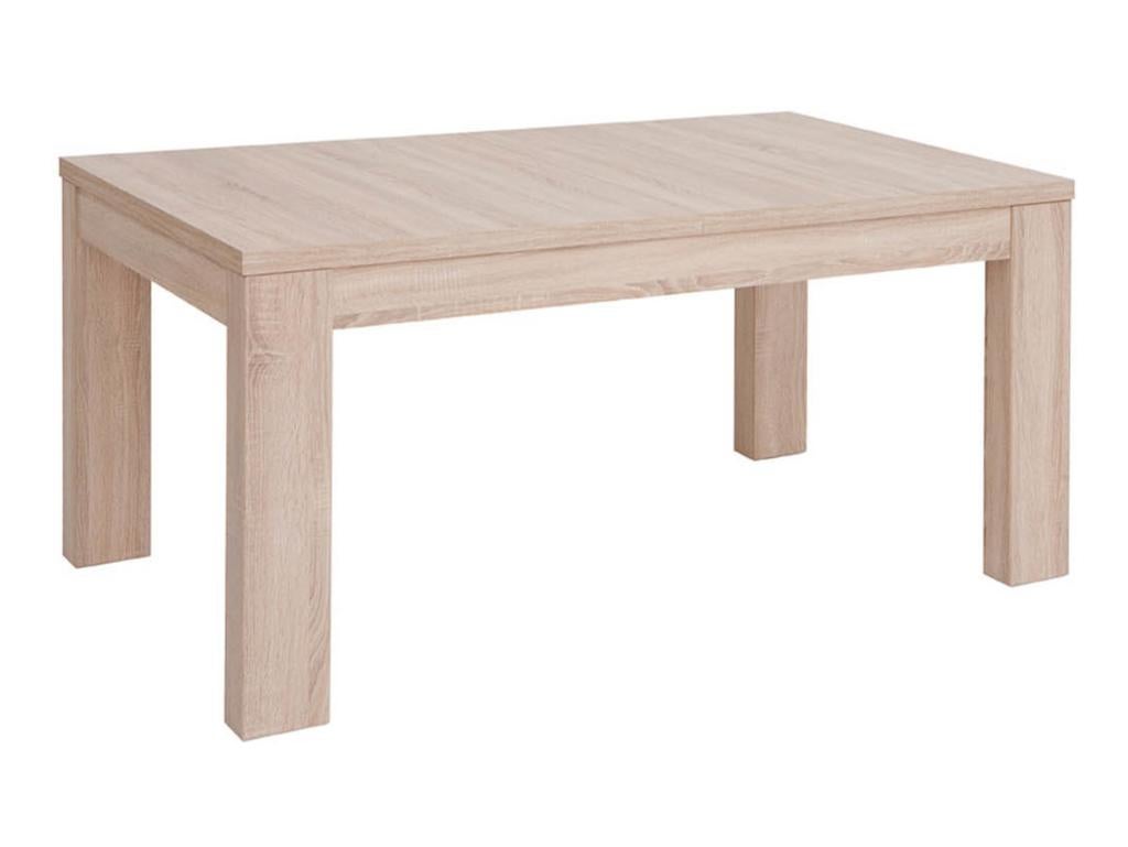 Sonoma eiken eettafel met verlengbaar bovenblad NIEUW OP=OP!, Overige materialen, Vier personen, Rechthoekig, Verlengbaar blad, uitschuifbaar, afmeting vergroten, nieuw