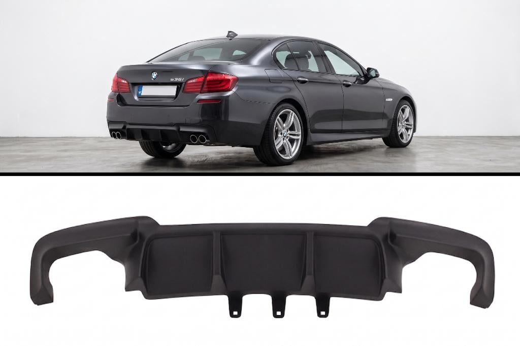 BMW 5 Serie F10 Performance Diffuser Quad Zwart, Ophalen of Verzenden