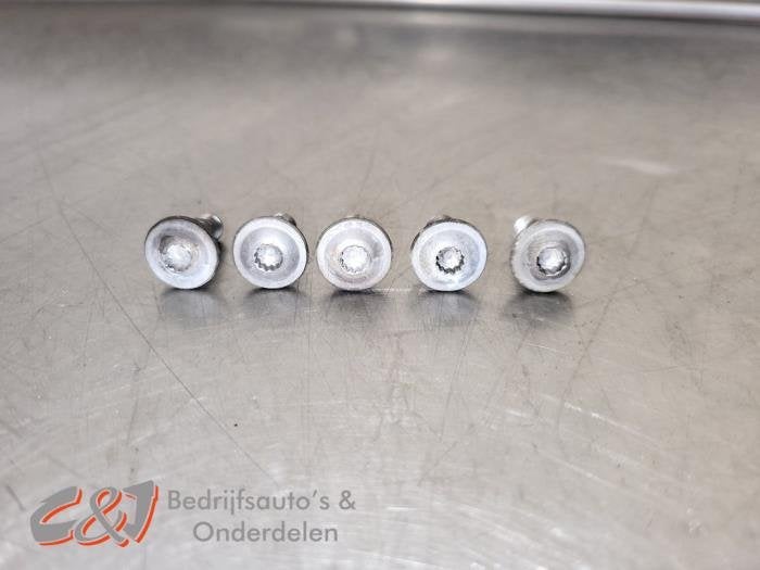 Schuifdeur Rail rechts van een Volkswagen Caddy, Gebruikt, -, Volkswagen, -