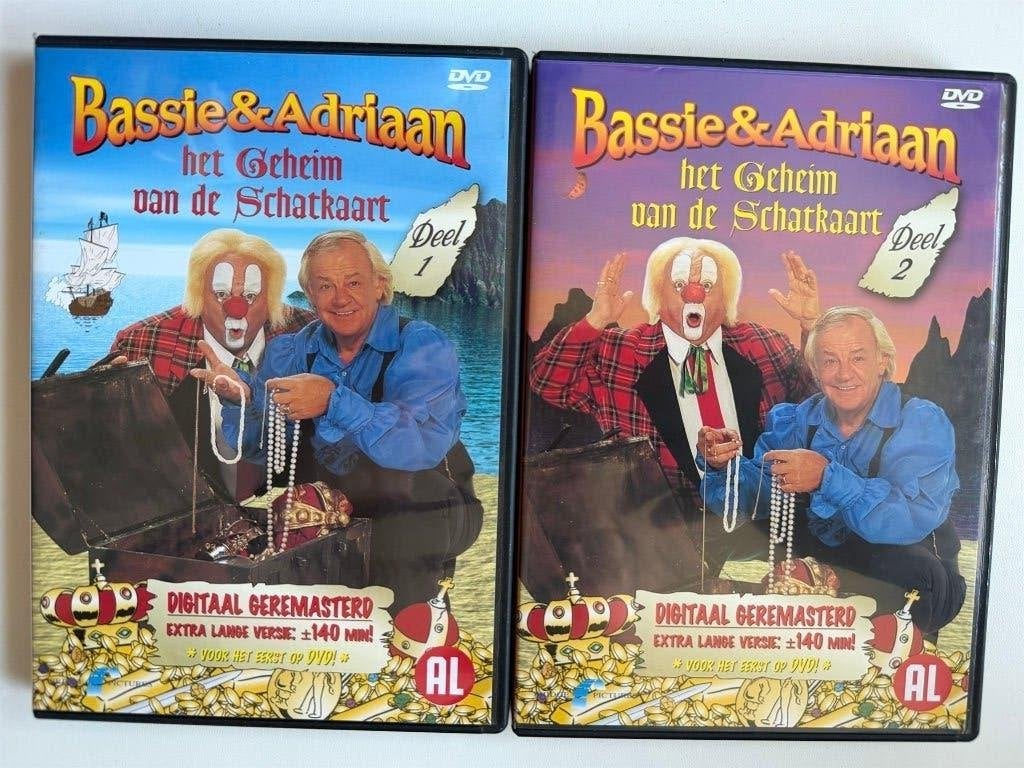 Bassie & Adriaan - Het Geheim van de Schatkaart Collectie, Alle leeftijden, Ophalen of Verzenden, Zo goed als nieuw