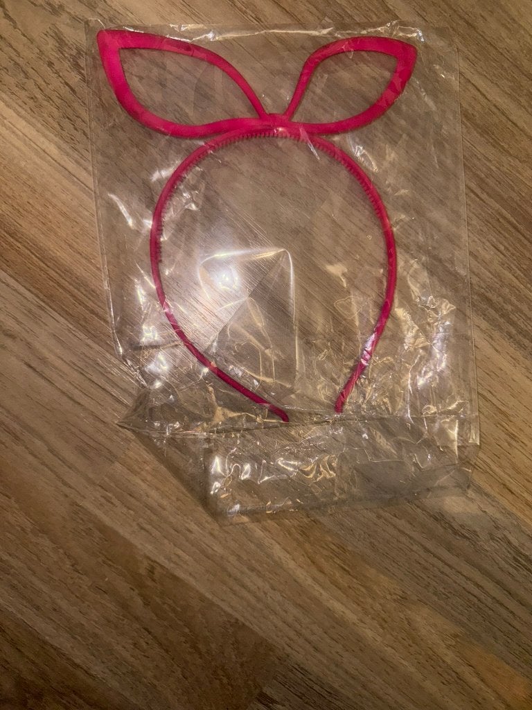 roze strik haarband diadeem, Verzenden, Nieuw, Overige typen
