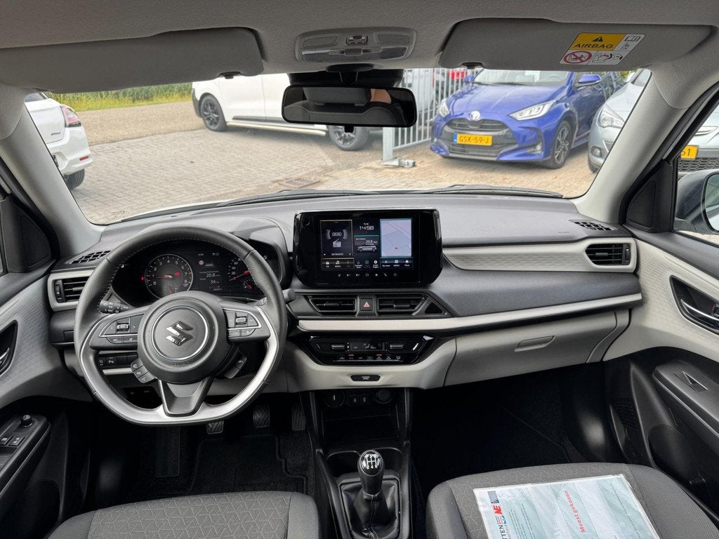 Suzuki Swift 1.2 Style Smart Hybrid NIEUWSTE MODEL / LED / C, 83 pk, Stof, Zwart, 400 kg