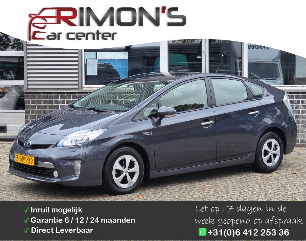 Toyota Prius 1.8 Plug-in Executive Business, Auto's, Euro 5, Gebruikt, Parkeerassistent, Prius
