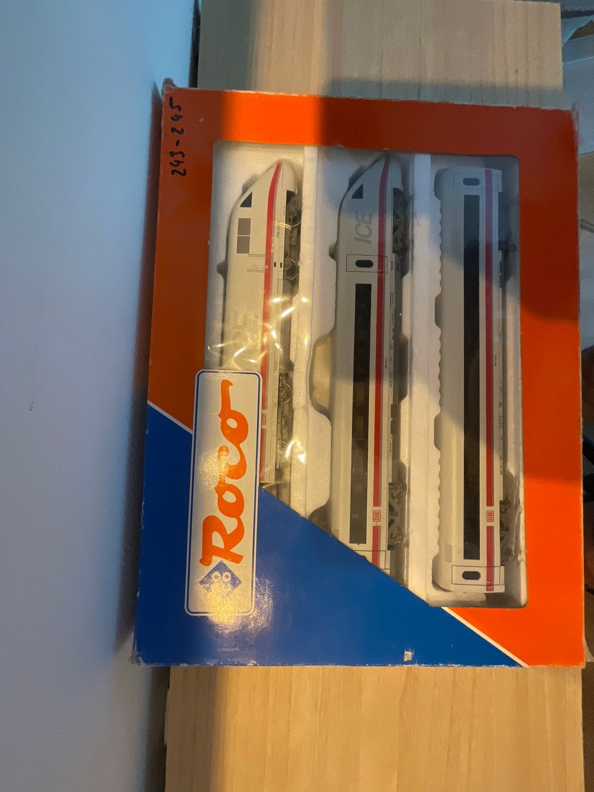 Roco ICE Treinset (243-245) - Zo goed als nieuw, Overige merken, Treinset, Gelijkstroom, Ophalen of Verzenden