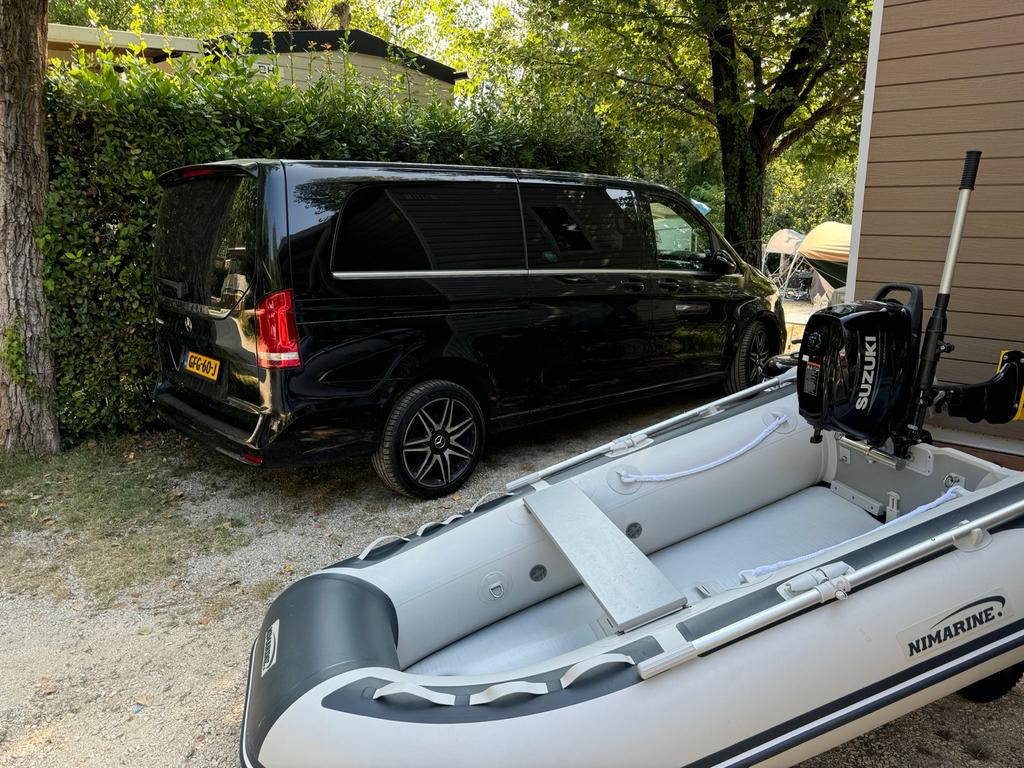 Nimarine rubberboot met Suzuki buitenboordmotor, Ophalen, Aluminium, Inclusief motor, Zo goed als nieuw