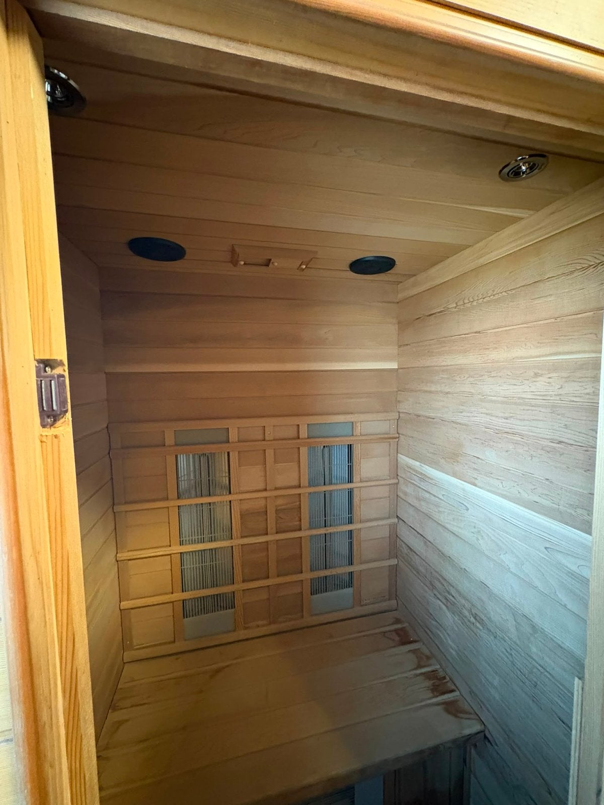 Compacte Infrarood Sauna - Perfect voor Thuis, Sport en Fitness, Sauna, Ophalen, Gebruikt, Infrarood, Complete sauna