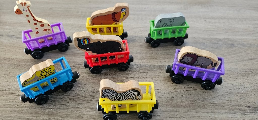 Thomas de trein Hout Circus wagonnen, Ophalen of Verzenden, Zo goed als nieuw