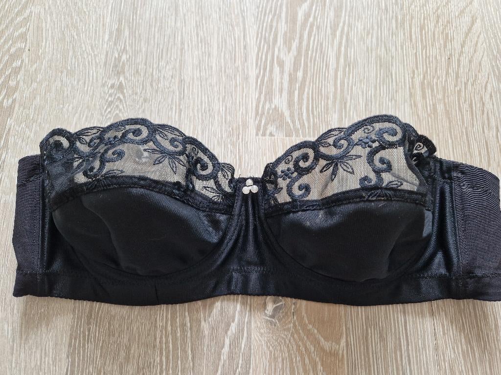 Strapless BH Maat 80B, Ophalen of Verzenden, Zwart, BH