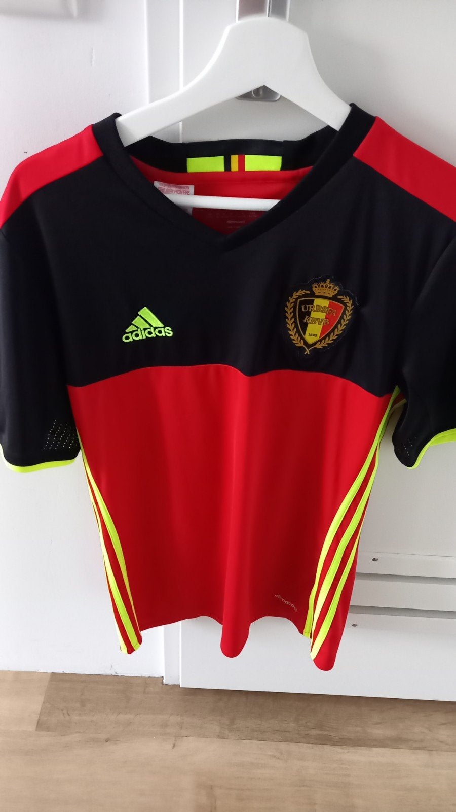 Adidas België Thuisshirt Mertens 14 - Maat XL (15-16 jaar), Ophalen of Verzenden, Zo goed als nieuw, Adidas, Voetbal