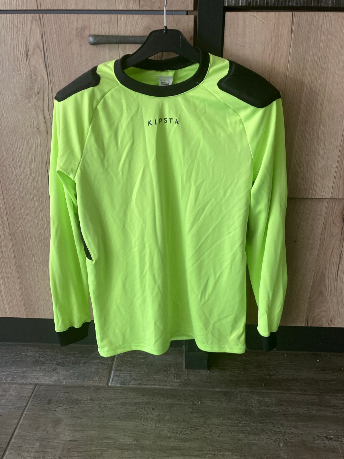 Kipsta keepersshirt lange mouwen - Maat S, Ophalen of Verzenden, Zo goed als nieuw, Voetbal, Groen