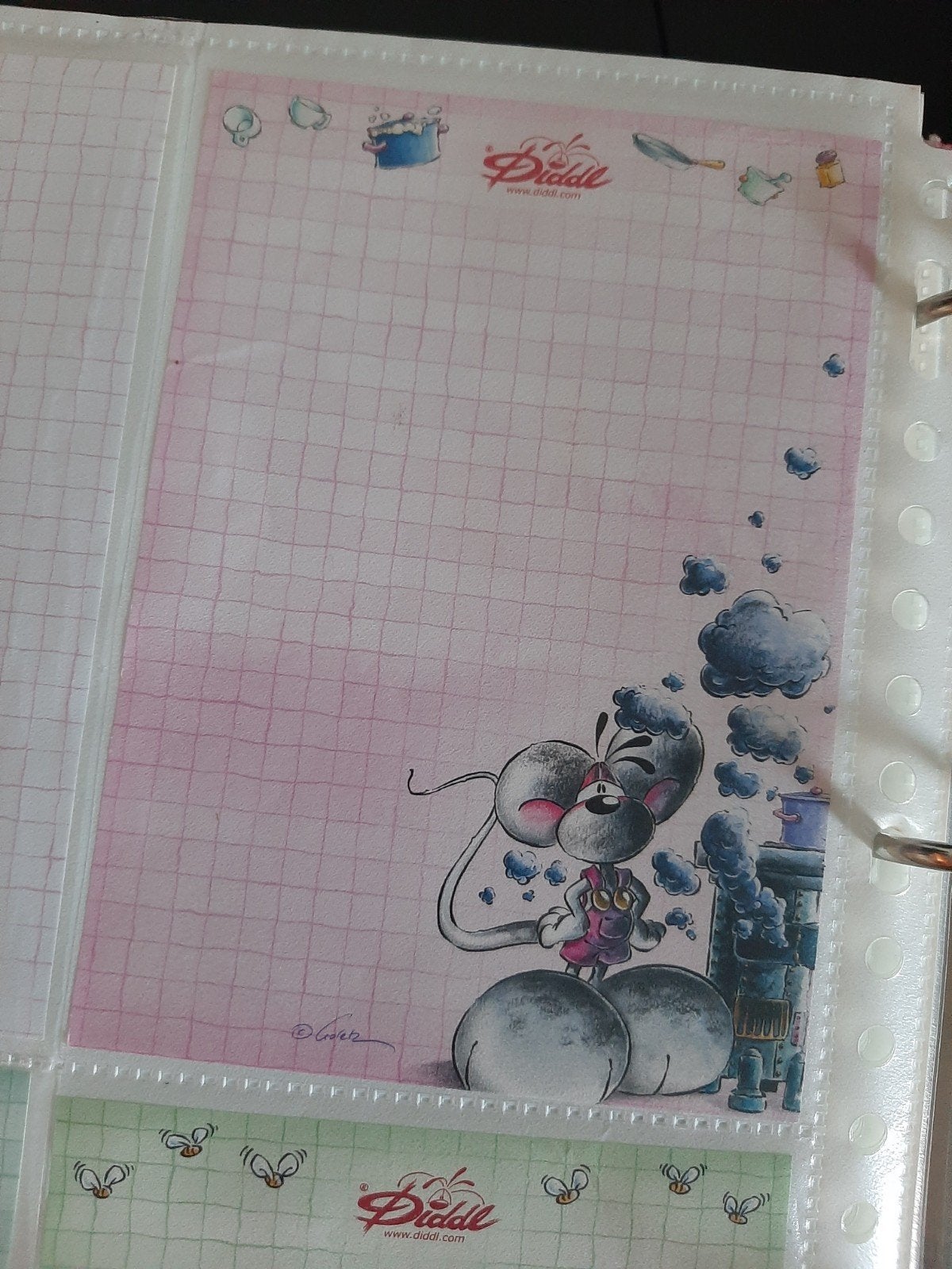 Diddl blaadje rook vintage, Ophalen of Verzenden, Zo goed als nieuw