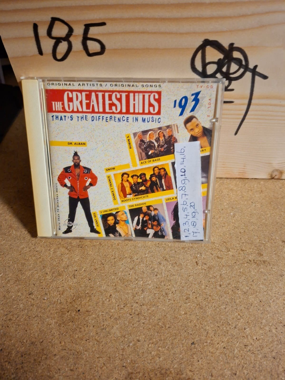 The Greatest Hits '93 - Diverse Artiesten CD, Ophalen of Verzenden, Gebruikt, Pop, Verzamelalbum