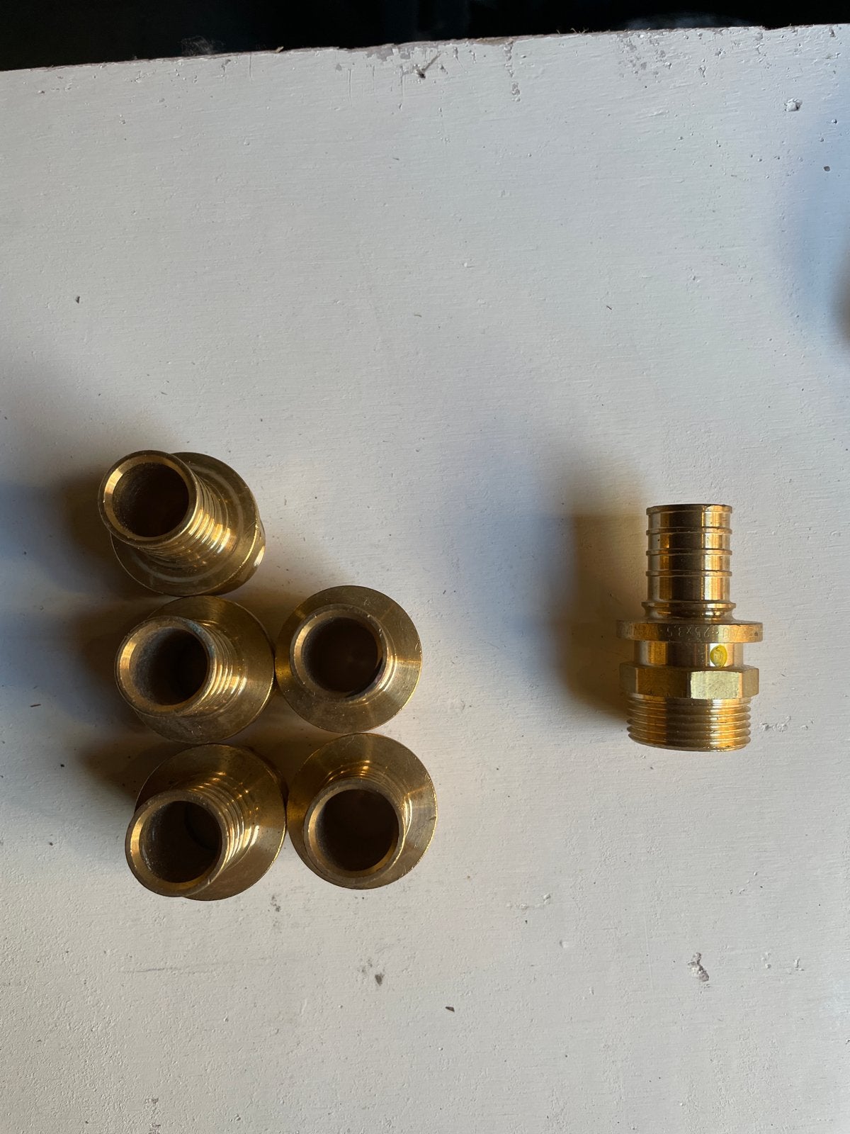 6x Rehau Koppelingen 25 x 3.5 W11/8"x21/4, Overige materialen, Gebruikt, Overige typen, Minder dan 2 meter