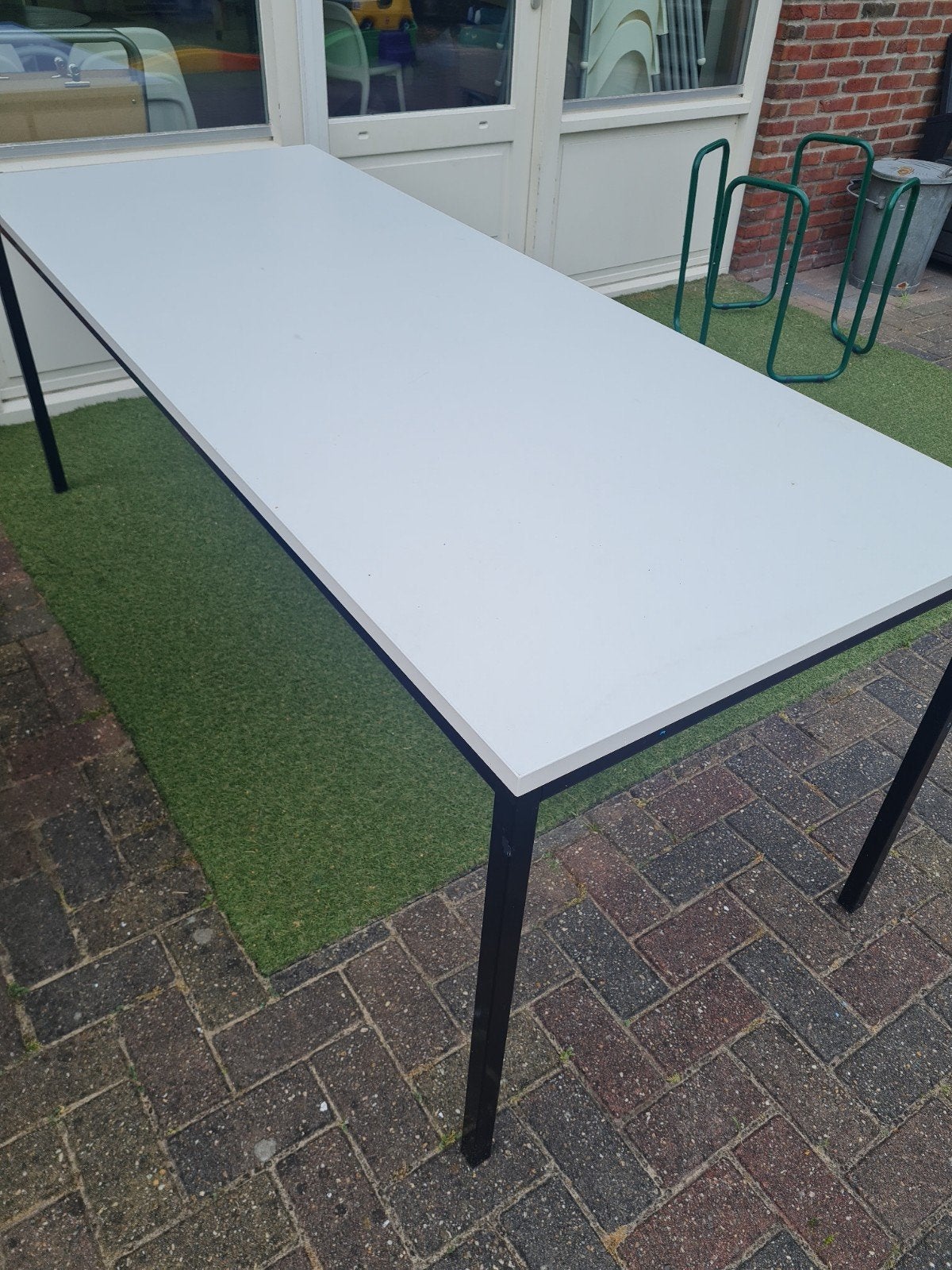 Kantine tafel 80x200 - Ideaal voor elke ruimte, Ophalen, Gebruikt, 50 tot 100 cm, Vijf personen of meer
