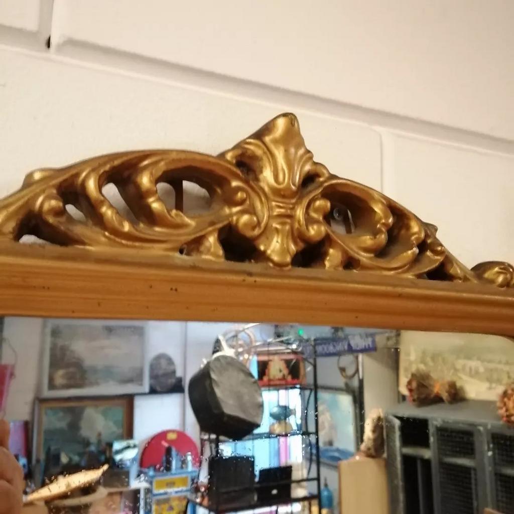 Xxl kuif strik spiegel + console wand tafel totaal 200 cm, Ophalen