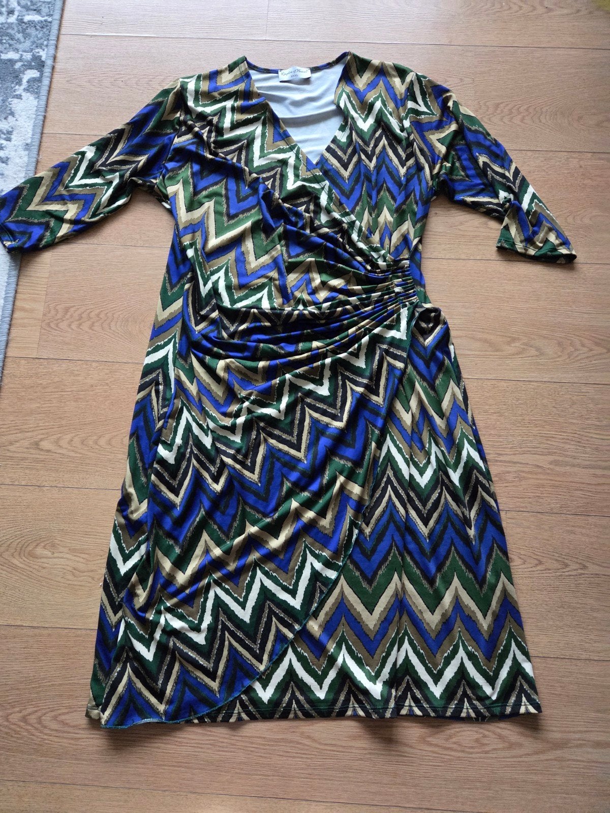Kingdom of heaven jurk maat XXXL ( maat 48/50), Kleding | Dames, Jurken, Kingdom of heaven, Blauw, Maat 46/48 (XL) of groter, Ophalen of Verzenden