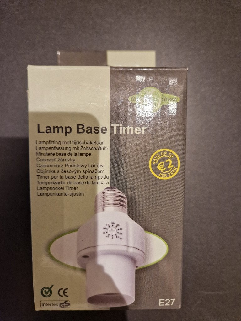 timer voor hanglamp, Ophalen