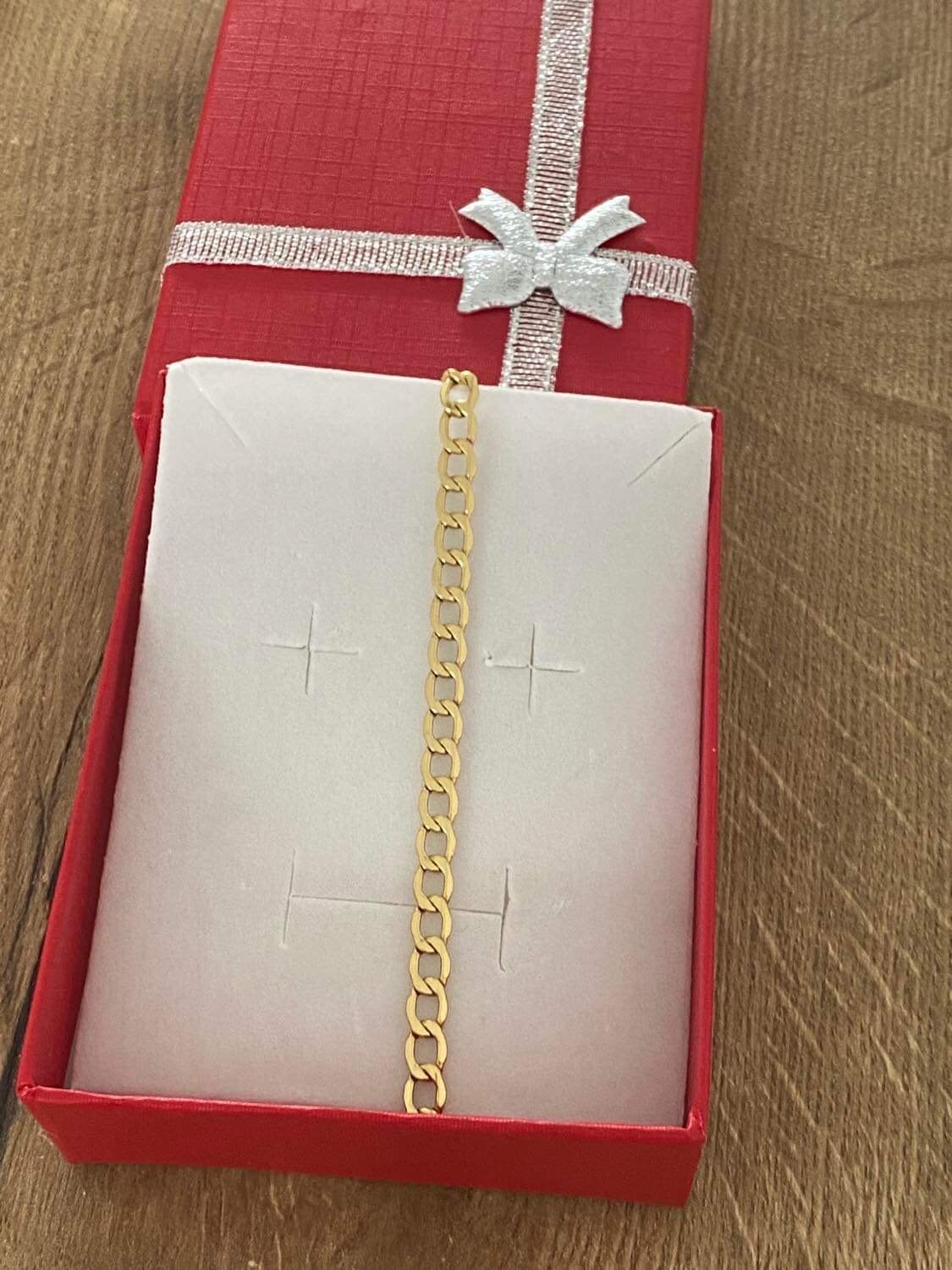 14 karaat gouden armband, 585 goud, Sieraden, Tassen en Uiterlijk, Ophalen of Verzenden, Nieuw, Goud, Goud