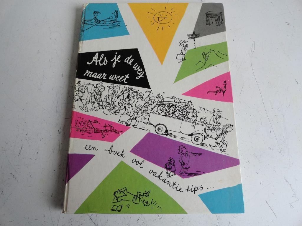 Vakantieboek 1959 NVV, Antiek en Kunst, Ophalen of Verzenden