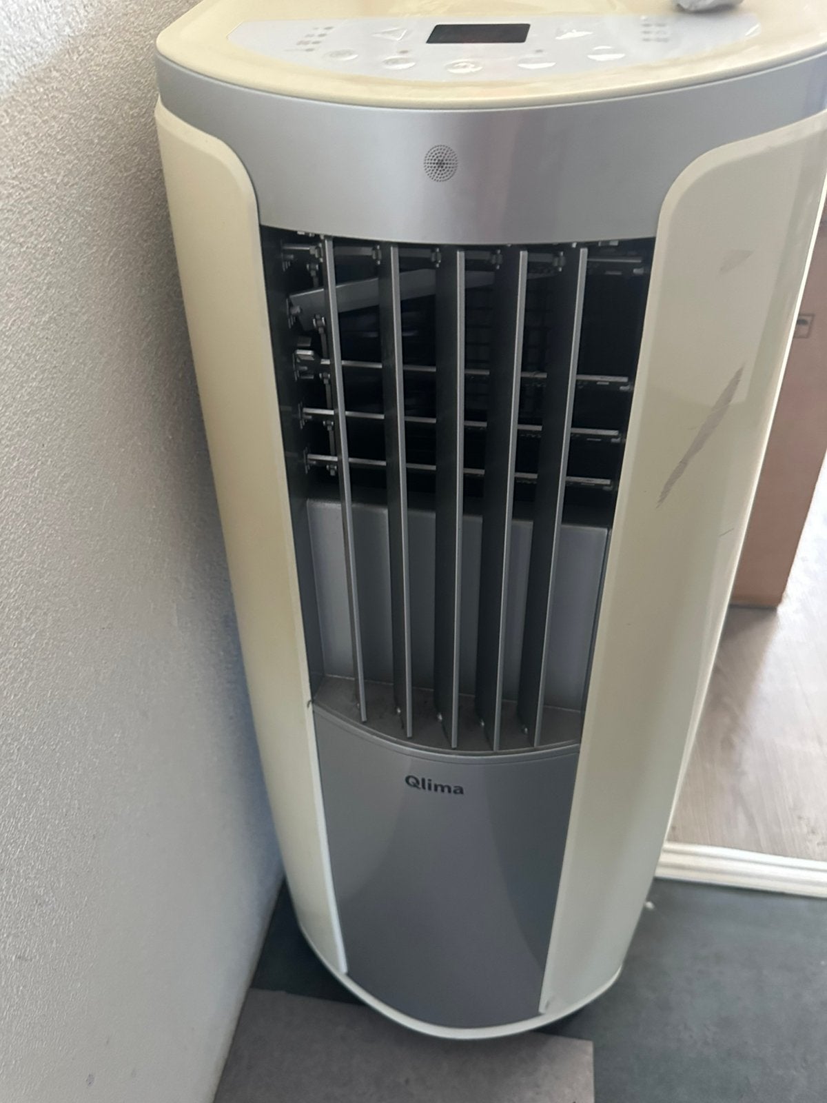 Qlima mobiele airco, Gebruikt, Minder dan 60 m³, 3 snelheden of meer, Ophalen of Verzenden